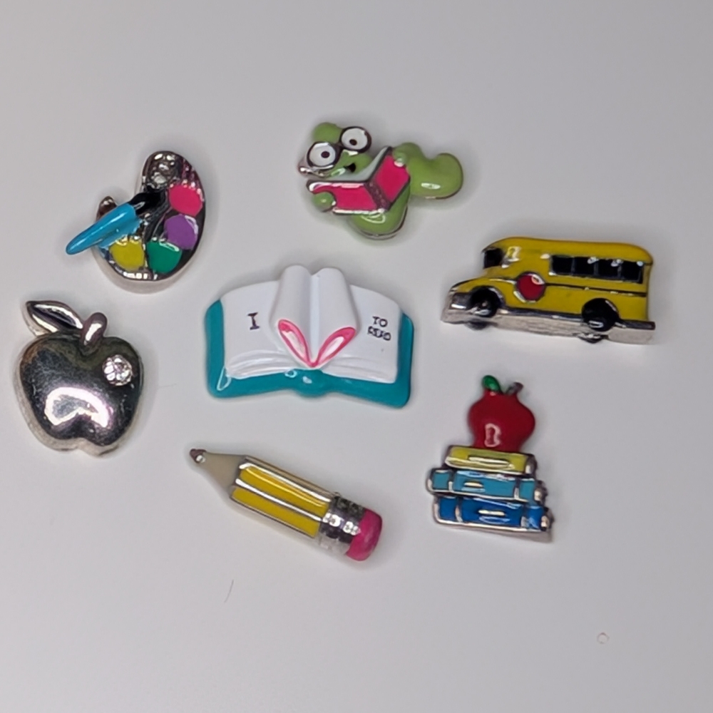 Origami Owl Teacher/School Charm Collection
